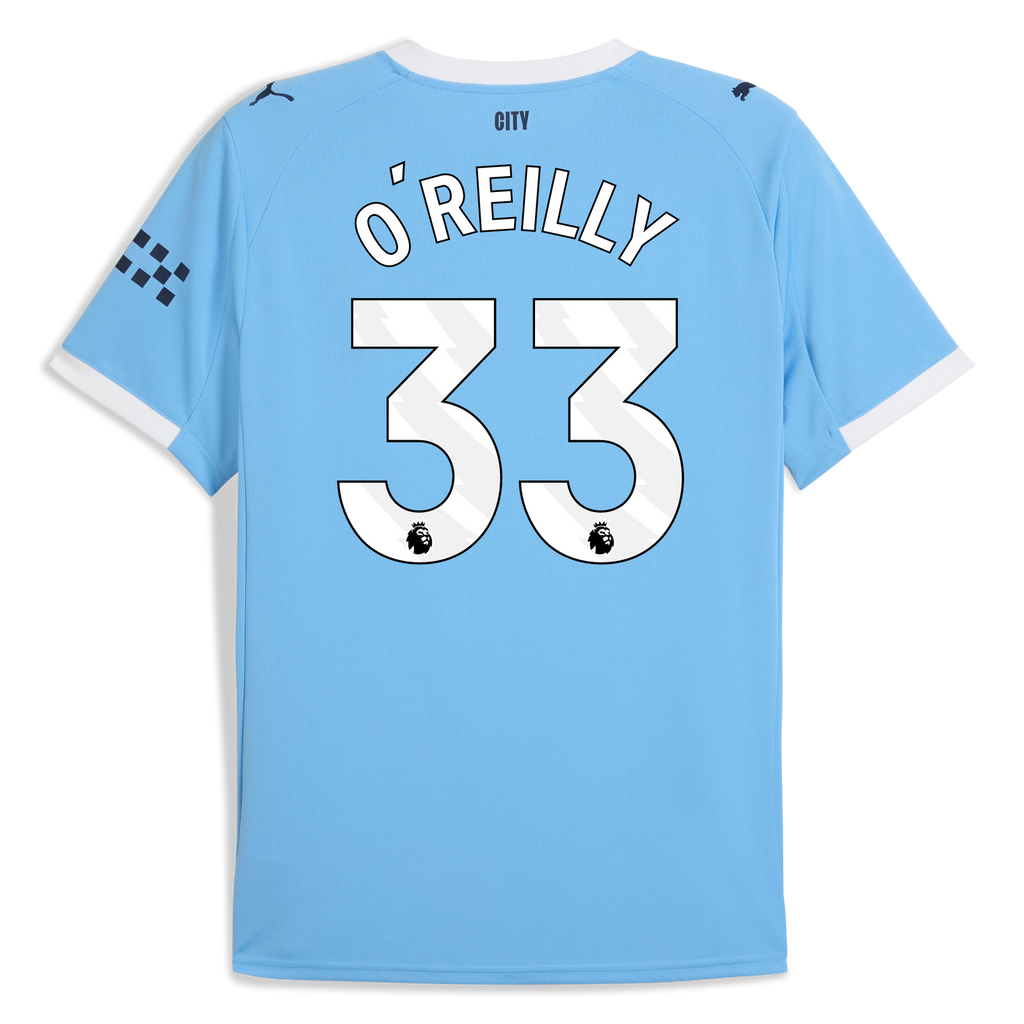 Manchester City Home Jersey 2025/26 - O'REILLY #33