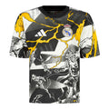 Real Madrid Kids Adidas x Marvel Warm Up Shirt 25/26 White/Black
