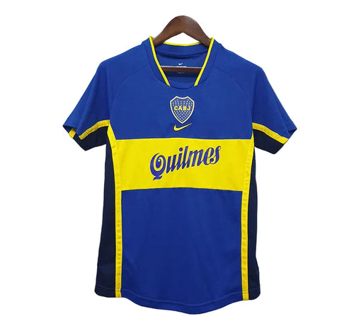 Boca Juniors Retro 2001 Home Jersey